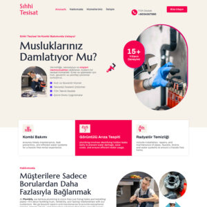 Sıhhi Tesisatçı İnternet Sitesi