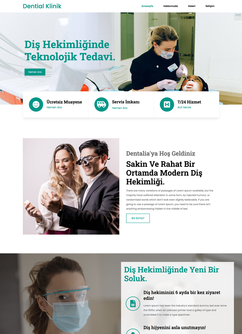 Diş Kliniği Sitesi