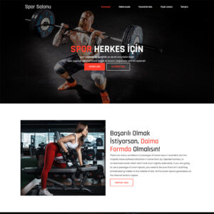 Spor Salonu Sitesi